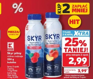 Skyr jogurt pitny islandzki