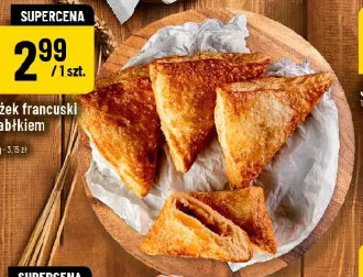 Rożek francuski z jabłkiem