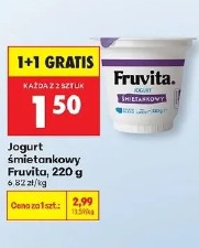 Fruvita jogurt śmietankowy