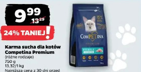 Karma sucha dla kotów Competina Premium