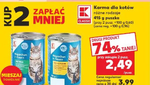 K Classic Karma dla kotów rynkowa puszka