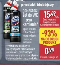 Domestos Żel do WC – zero kamienia