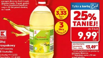 Olej rzepakowy rafinowany