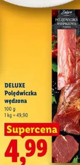 Deluxe Polędwiczka wieprzowa wędzona
