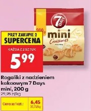 Rogalik z nadzieniem kakaowym 7 Days mini