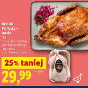 Deluxe Perliczka – tuszka