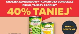 Groszek konserwowy i kukurydza Bonduelle