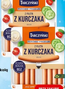 Parówki z fileta z kurczaka Tarczyński