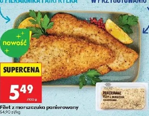Filet z morszczuka panierowany