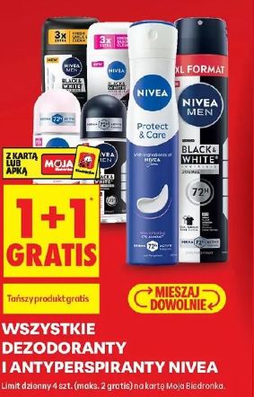 Wszystkie dezodoranty i antyperspiranty Nivea