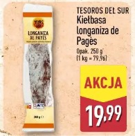 Tesoros Del Sur Kiełbasa longaniza de Pages