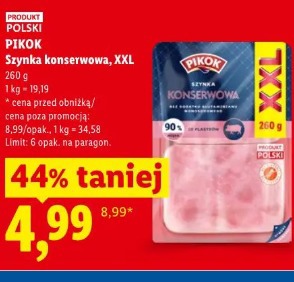 Pikok Szynka konserwowa, XXL