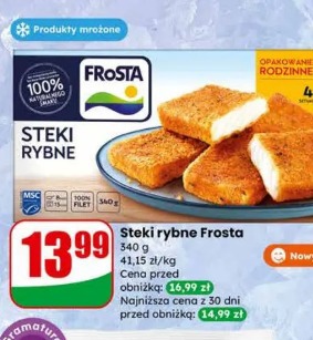 Steki rybne Frosta