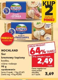 Hochland Ser kremowy topiony kostka, różne rodzaje