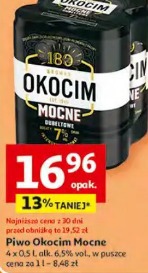 Piwo Okocim Mocne