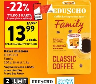 Kawa mielona Eduscho Family