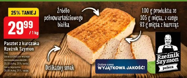 Pasztet z kurczaka Rzeźnik Szymon