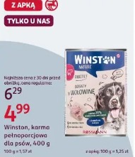 Winston, karma pełnoporcjowa dla psów
