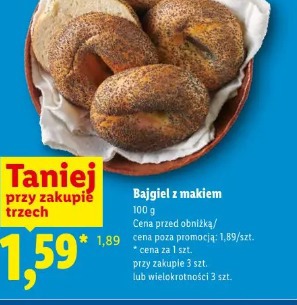 Bajgiel z makiem