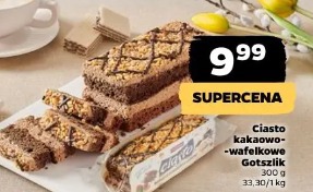 Ciasto kakaowo-wafelkowe Gotszlik