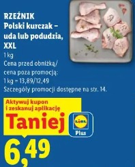 Rzeźnik Polski kurczak - uda lub podudzia, XXL