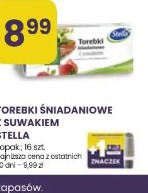 Torebki śniadaniowe z suwakiem Stella
