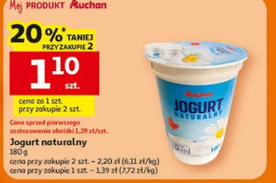 Jogurt naturalny Auchan