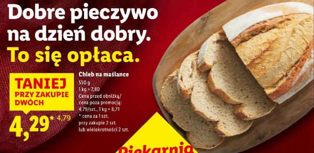 Chleb na maślance