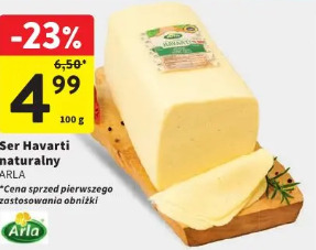Ser Havarti naturalny ARLA