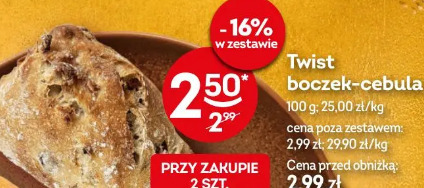 Twist boczek-cebula