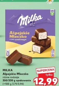 Milka Alpejskie Mleczko
