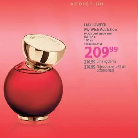 Halloween My Wish Addiction woda perfumowana damska