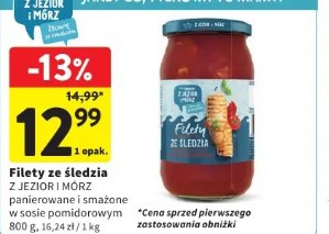 Filety ze śledzia z jezior i mórz