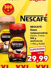 Nescafé kawa rozpuszczalna Classic, Crema