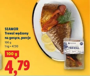 Seamor Trewał wędzony na gorąco, porcje