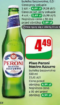 Peroni Nastro Azzurro piwo