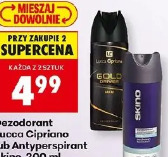 Dezodorant Lucca Cipriano lub Antyperspirant Skino