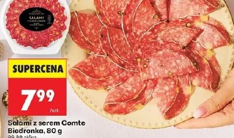 Salami z serem Comte Biedronka