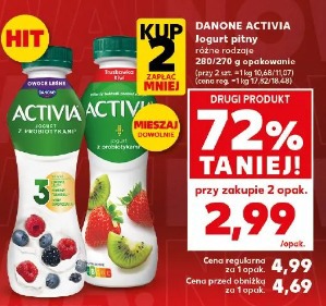 Danone Activia Jogurt pitny