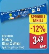 Biscotto Markizy Black & White