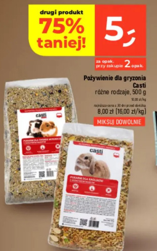 Pożywienie dla gryzonia Casti