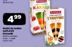 Rożki do lodów wafLOVE Gotszlik