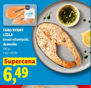 Targ Rybny Lidla Łosoś atlantycki, dzwonko