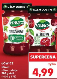 Dżem truskawkowy ŁOWICZ