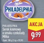 Philadelphia Serek kremowy o smaku czekolady Milka