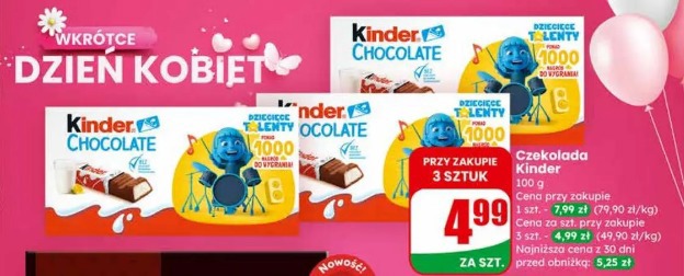 Czekolada Kinder