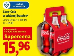 Coca-Cola w szklanej butelce