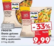 Frosta Danie gotowe różne rodzaje