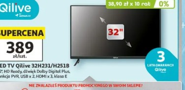 LED TV Qilive 32H231/H251B