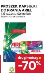 Proszek, kapsułki do prania Ariel